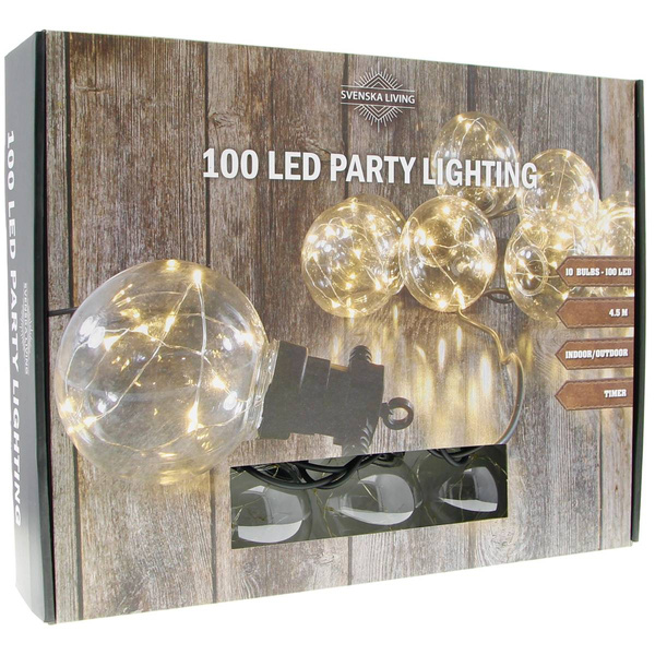 GIRLANDA OGRODOWA Z ŻARÓWKAMI LED BALKON TARAS