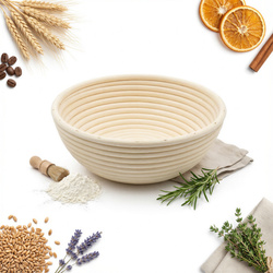 KOSZYK RATAN DO WYRASTANIA IDEALNEGO CHLEBA 23 CM