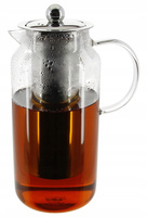 DZBANEK SZKLANY ZAPARZACZ DO HERBATY Z FILTREM