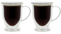 SZKLANKI TERMICZNE 300ML DO CAPPUCCINO KAWY 2 szt