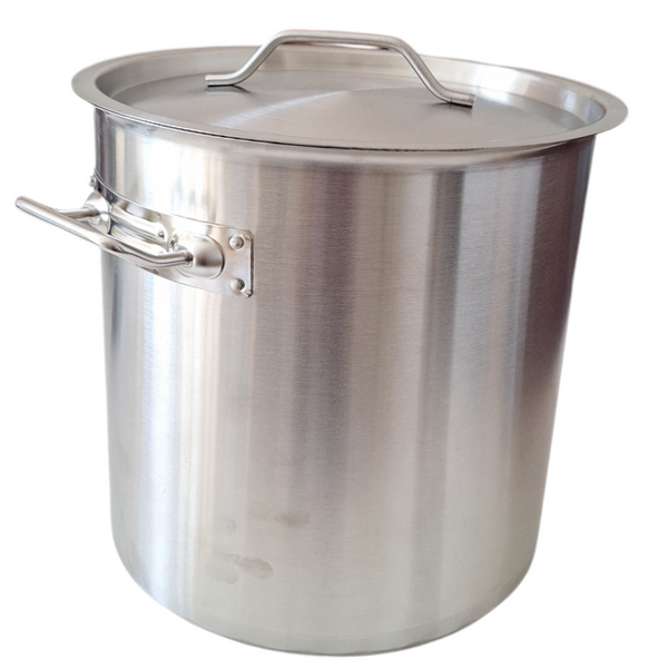 GARNEK STAL NIERDZEWNA 30,5 cm GAR 22L DO GASTRO Z POKRYWKA METALOWA