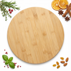 PATERA OBROTOWA BAMBUSOWA TALERZ DO SERWOWANIA