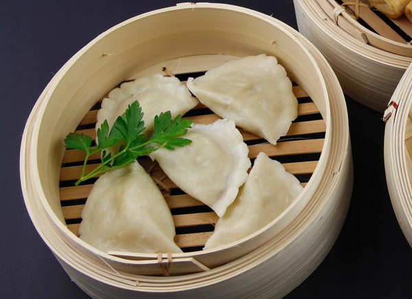 GOTOWANIE NA PARZE BAMBUSOWY WKŁAD RĘCZNA ROBOTA.