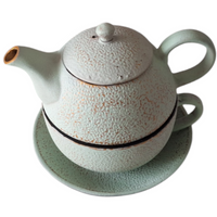 ZAPARZACZ 0.4L FILIŻANKA ŻELIWNA IMBRYK Z SITKIEM DO PARZENIA HERBATY ZIÓŁ