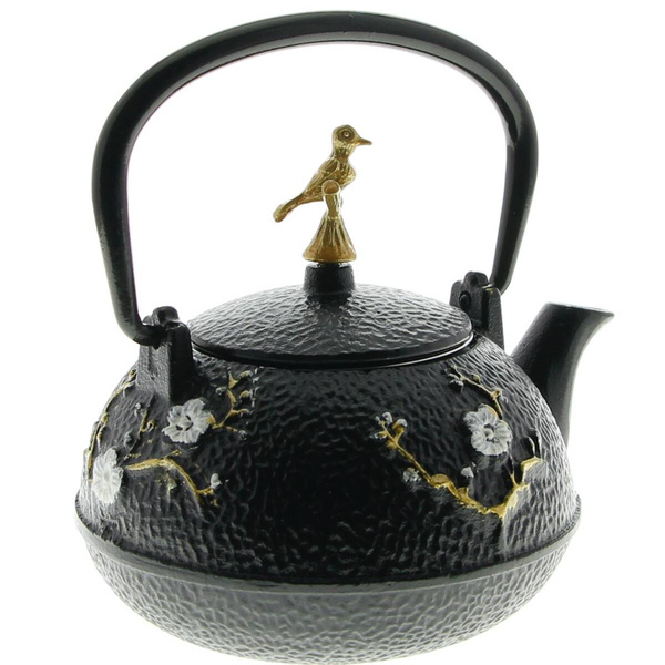 IMBRYK ZAPARZACZ ŻELIWNY Z SITKIEM DO ZIÓŁ HERBATY CZAJNICZEK 0.3 L ŻELIWO