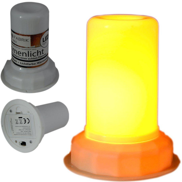 KOMINEK LED LAMPION LATARNIA ŻELIWNA LAMPA 3D Z OGNIEM RUCHOMYM PŁOMIEŃ