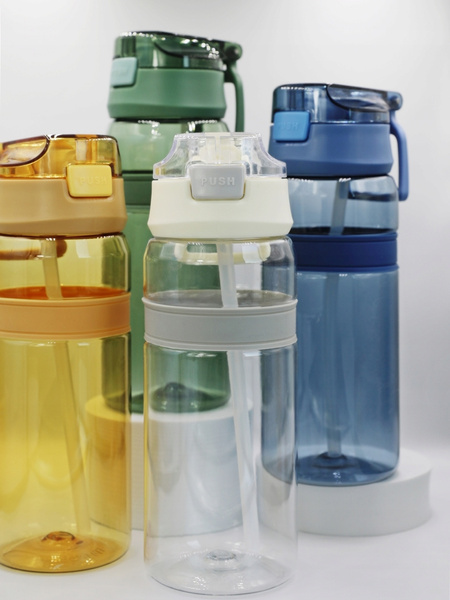 BIDON butelka na wodę TRITAN krystaliczny BPA FREE 600ml MIX