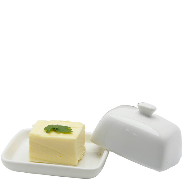 MASELNICZKA MINI POJEMNIK NA MASŁO PORCELANOWA