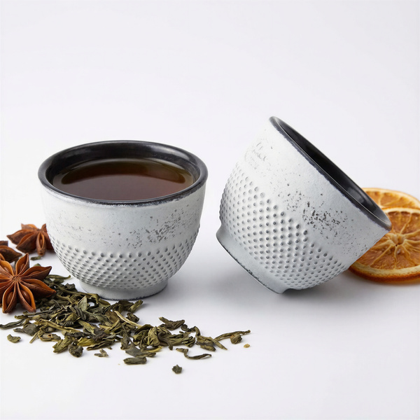 ŻELIWNE CZARKI FILIŻANKI DO HERBATY NIEPOWTARZALNE