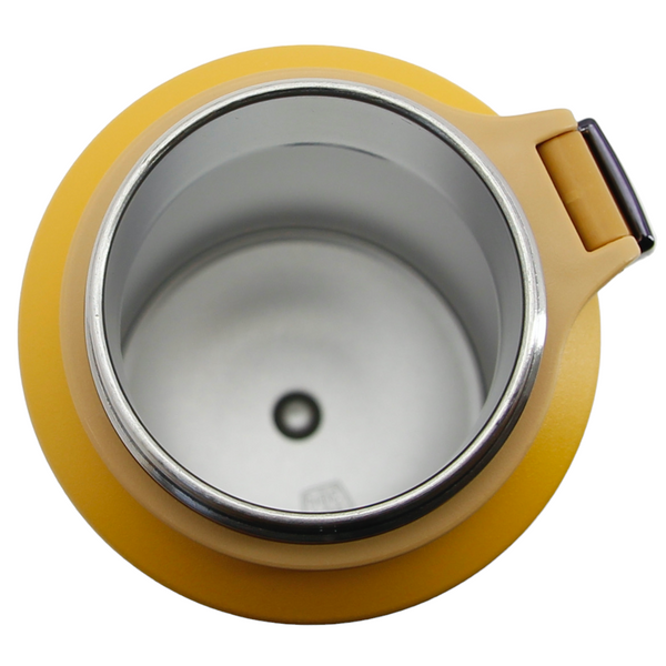 TERMOS KUBEK TERMICZNY PODRÓŻNY STALOWY 650 ml DO KAWY HERBATY WODY +SITKO