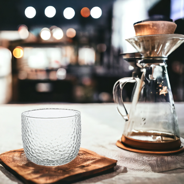 SZKLANKA CZARKA SZKLANA FILIŻANKA DO KAWY I HERBATY 250 ml 7,1 cm