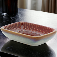 MISECZKA POJEMNIK DO SOSU DIPÓW SOSJERKA PROSTOKĄTNA CERAMICZNA 30ML