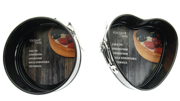 TORTOWNICA FOREMIKA BLACHY DO PIECZENIA SERCE KOŁO