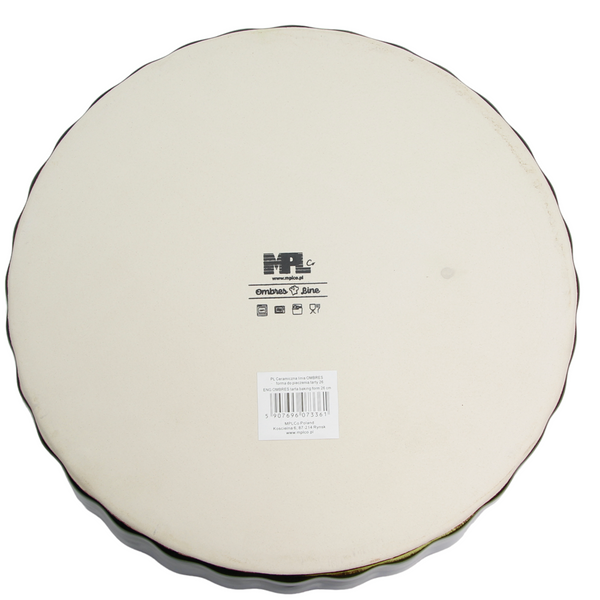 FORMA DO TARTY PIECZENIA CIAST CERAMICZNA ZAPIEKANIA W PIEKARNIKU 27 cm