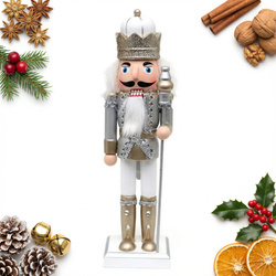 DZIADEK DO ORZECHÓW KRÓl OZDOBA Z DREWNA