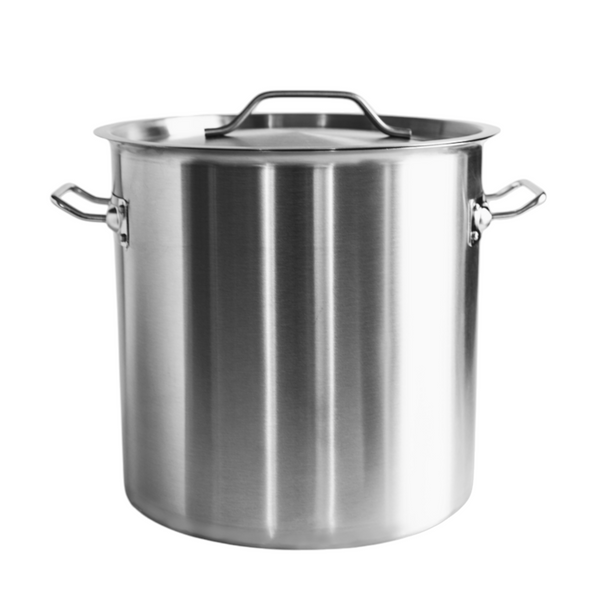 GARNEK STAL NIERDZEWNA 30,5 cm GAR 22L DO GASTRO Z POKRYWKA METALOWA