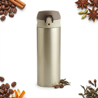 TERMOS KUBEK TERMICZNY PODRÓŻNY STALOWY 450 ml  DO KAWY HERBATY WODY