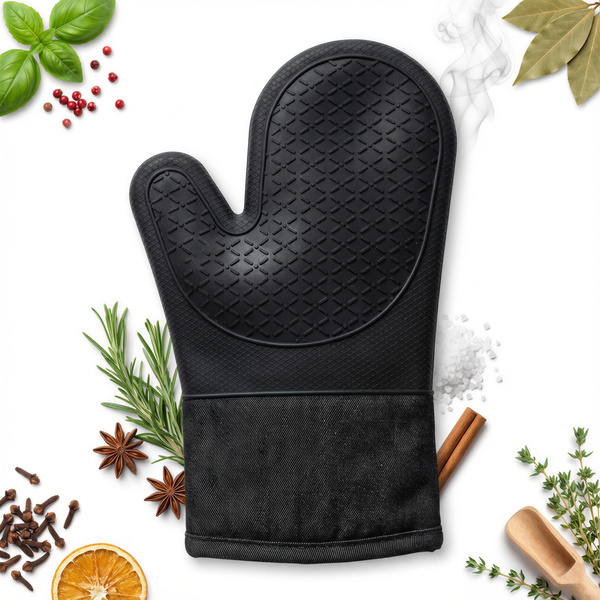 RĘKAWICA SILIKONOWA KUCHENNA OCHRONNA 33 CM