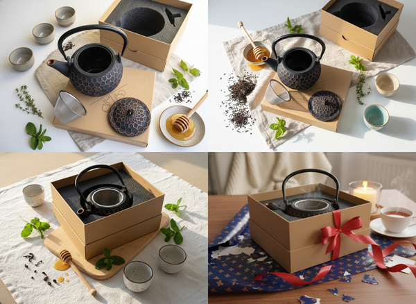 CZAJNIK ŻELIWNY IMBRYK PSZCZÓŁKA 1,8L DO HERBATY + PODGRZEWACZ ŻELIWNY