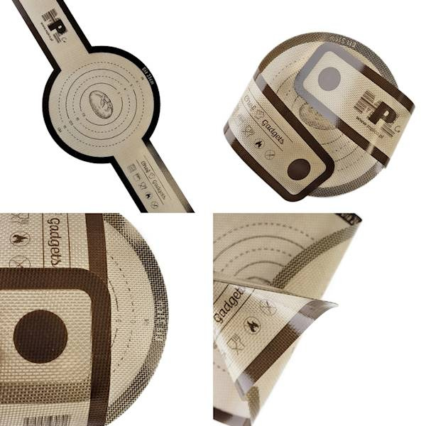 MATA SILIKONOWA DO PIECZENIA CHLEBA 55x21cm NIE PRZYWIERA PERFOROWANA