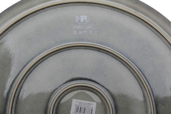 TALERZ OBIADOWY DO PIZZY CIAST DUŻY TALERZ PÓŁMISEK CERAMICZNY TALERZ 32 cm