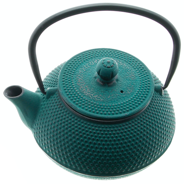 IMBRYK ZAPARZACZ ŻELIWNY Z SITKIEM DO ZIÓŁ HERBATY CZAJNIk 0.8 L ŻELIWO