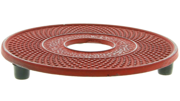 CZAJNIK ZAPARZACZ ŻELIWNY 2x CZARKI PODSTAWKA