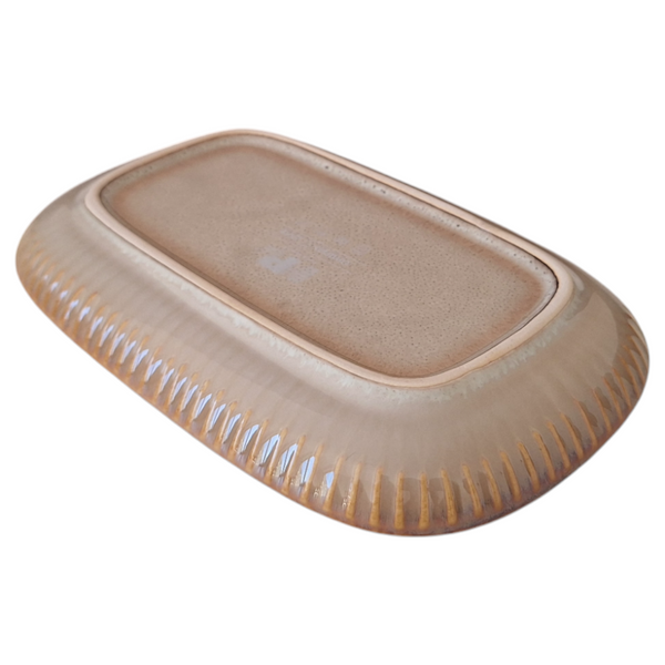 PÓŁMISEK SALATERKA PATERA TALERZ SAŁATKOWY PROSTOKĄTNY CERAMICZNY 20 cm