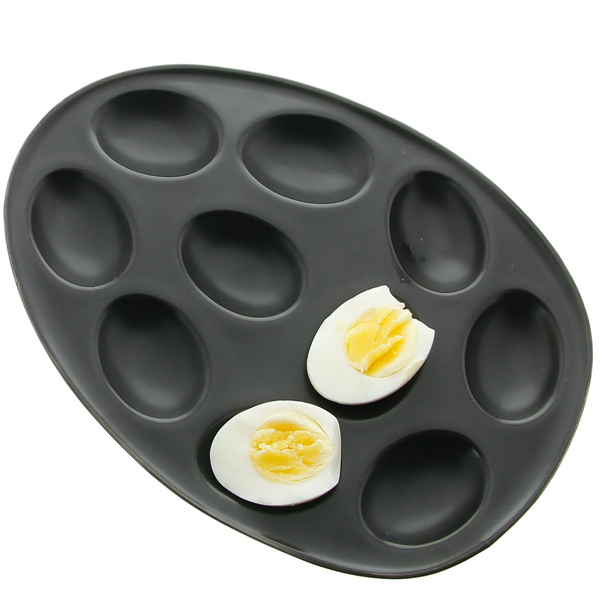 TALERZ NA JAJKA PORCELANOWY PÓŁMISEK DO JAJ