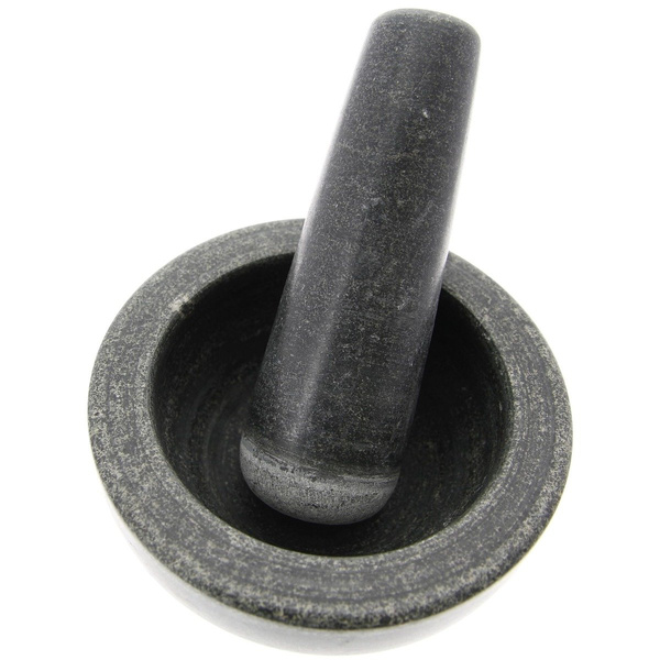 MOŹDZIERZ KUCHENNY Z TŁUCZKIEM KAMIENNY MARMUR