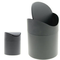 KOSZ ŁAZIENKOWY MINI ŚMIETNIK CZARNY STOŁOWY RESTAURACJA ŚMIETNICZEK