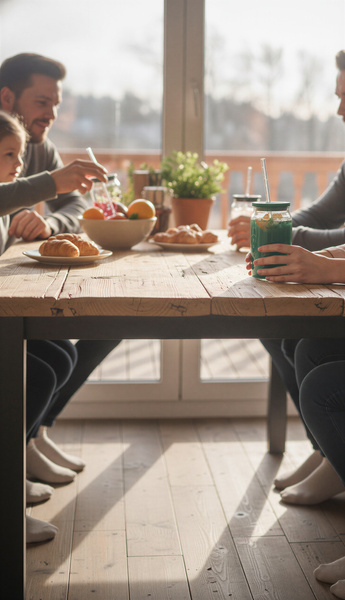 KUBEK BIDON 0,5L EKO BUTELKA PRZEZROCZYSTY Z POKRYWKĄ I SŁOMKĄ DO NAPOJÓW