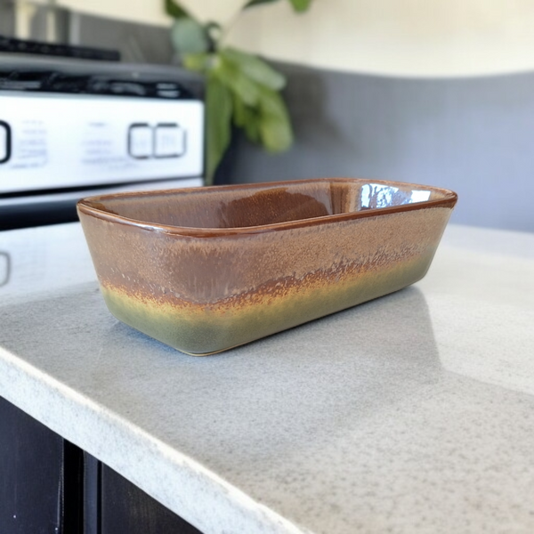 FORMA DO PIECZENIA CHLEBA NACZYNIE ŻAROODPORNE CERAMICZNE 26 cm ZAPIEKANIA