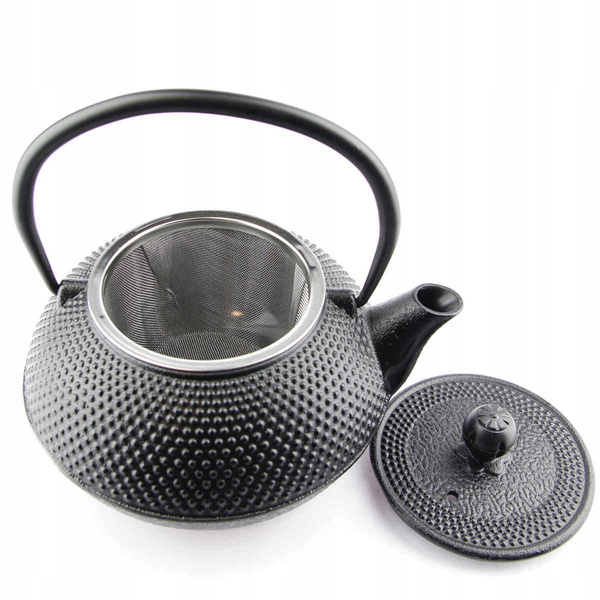 ŻELIWNY ZESTAW CZARKI ŻELIWNE CZAJNIK DO HERBATY