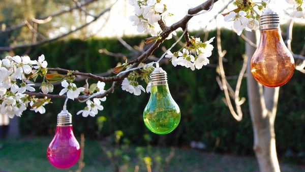 LAMPKI OGRODOWE ŻARÓWKI SOLAR ŁAŃCUCH LED GIRLANDA