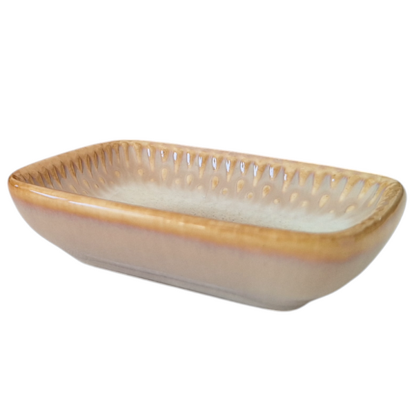 MISECZKA POJEMNIK DO SOSU DIPÓW SOSJERKA PROSTOKĄTNA CERAMICZNA 30ML