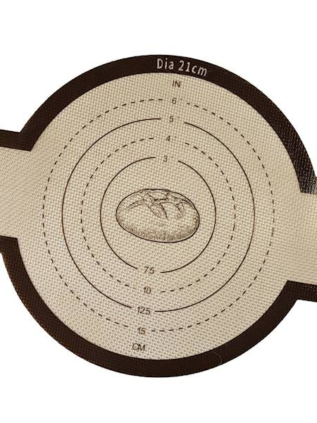 MATA SILIKONOWA DO PIECZENIA CHLEBA 55x21cm NIE PRZYWIERA PERFOROWANA