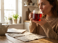 SZKLANKI 6 SZTUK BOROSILIKATOWE 330 ML PRZEZROCZYSTE DO KAWY I HERBATY