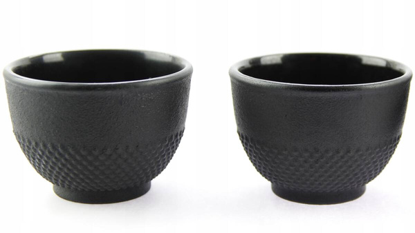 CZAJNIK IMBRYK ŻELIWNY 0.8L ZAPARACZ DO HERBATY + 2 CZARKI PODKŁADKA ŻELWNA