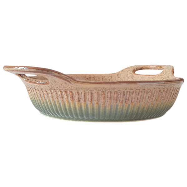 NACZYNIE ŻAROODPORNE CERAMICZNE FORMA DO PIECZENIA ZAPIEKANIA ø21 cm 0.9L