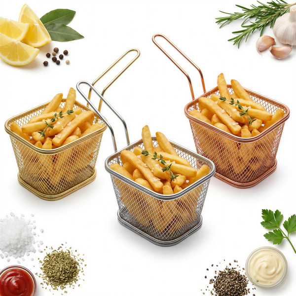 KOSZYK DO FRYTEK x24 szt. KOSZYCZKI DO SERWOWANIA