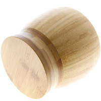 MOŹDZIERZ Z TŁUCZKIEM KUCHENNY BAMBUSOWY DREWNIANY DO ZIÓŁ I PRZYPRAW