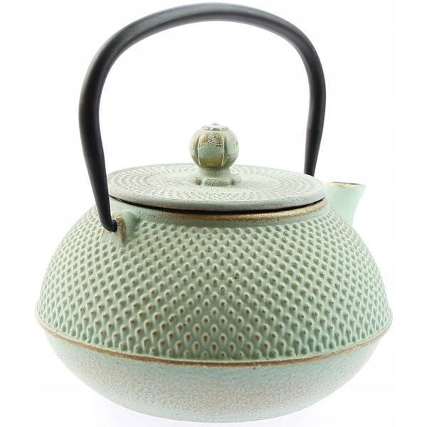 ZAPARZACZ ŻELIWNY 0,8 CZAJNIK 4x CZARKI DO HERBATY