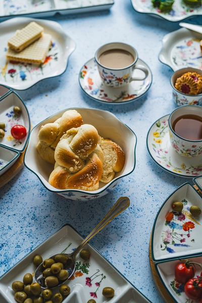 MISKA ceramiczna 20 cm PAN KWIATEK miseczka SALATERKA 1L