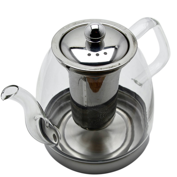 ZAPARZACZ CZAJNIK DZBANEK SZKLNAY INDUKCJA 1,2L DO KAWY HERBATY ZIÓŁ