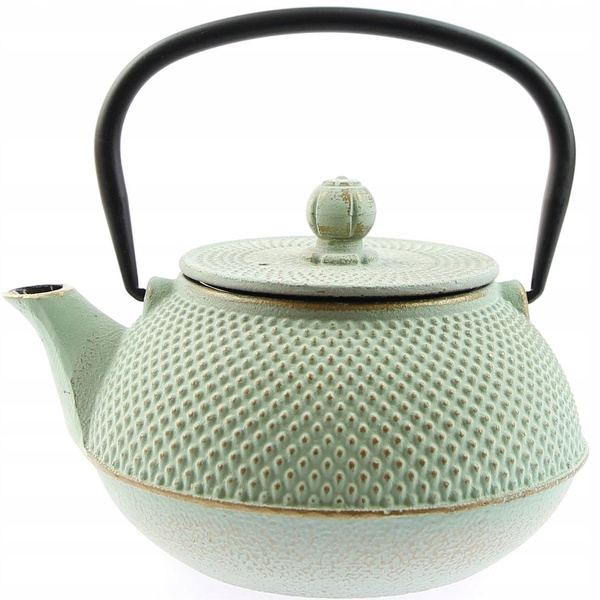 ZAPARZACZ ŻELIWNY 0,8 CZAJNIK 4x CZARKI DO HERBATY