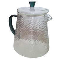 DZBANEK SZKLANY ZAPARZACZ DO HERBATY Z FILTREM 1L DZBANEK DO WODY KAWY HOT