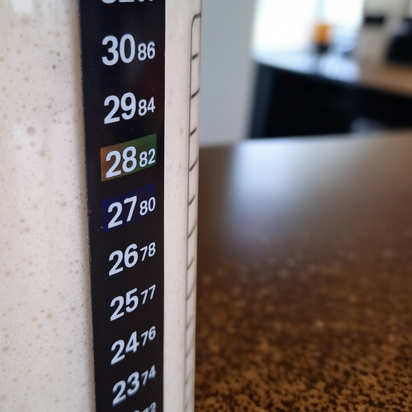 POJEMNIK DO ZAKWASU ROBIENIA NA CHLEB SŁOIK FERMENTACYJNY 800ml ZESTAW