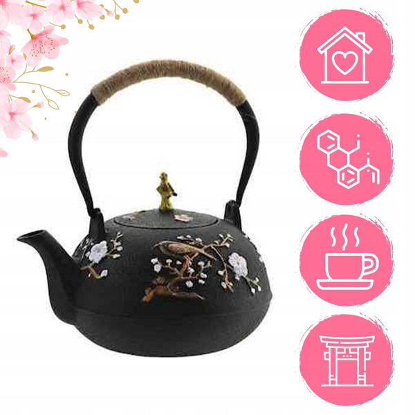 CZAJNIK ŻELIWNY ZAPARZACZ DO HERBATY I ZIÓŁ IMBRYK