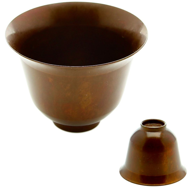 CZARKA MIEDZIANA FILIŻANKA DO HERBATY WYKONANA Z MIEDZI 90 ml